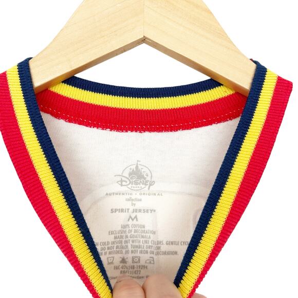 Spirit Jersey Walt Disney World 1971 Retro Striped Shirt Sz M - Picture 4 of 8